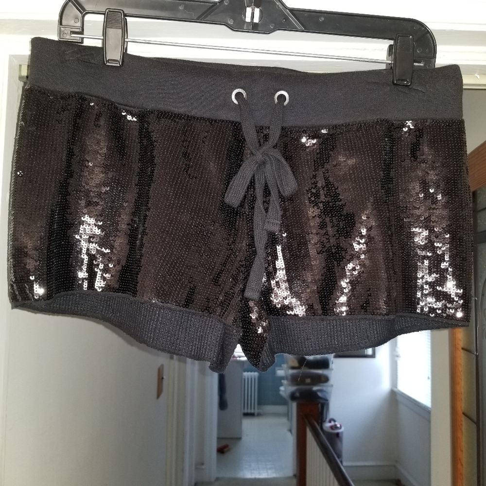 Sequin shorts